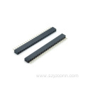 1.27mm Female header Single Row Straight 22P